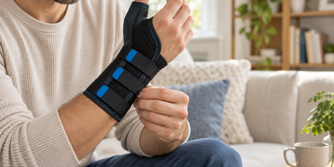 How to Put On a Thumb Spica Brace