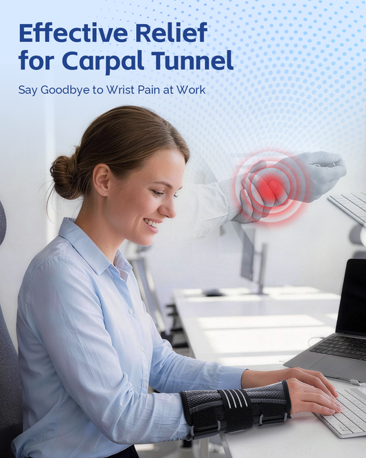 FEATOL Lightweight Wrist Brace – Carpal Tunnel & Arthritis Relief Splint