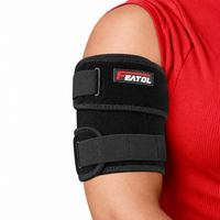 FEATOL Bicep Brace with Hot & Cold Gel Packs