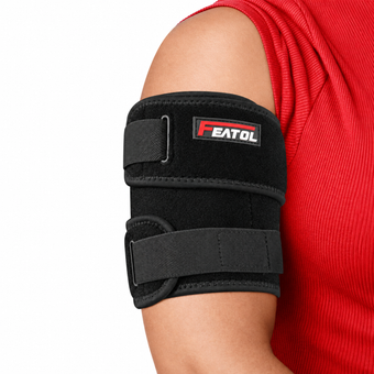 compare product FEATOL Bicep Brace with Hot & Cold Gel Packs