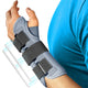 FEATOL wrist brace with thumb support and removable splint, front product view.