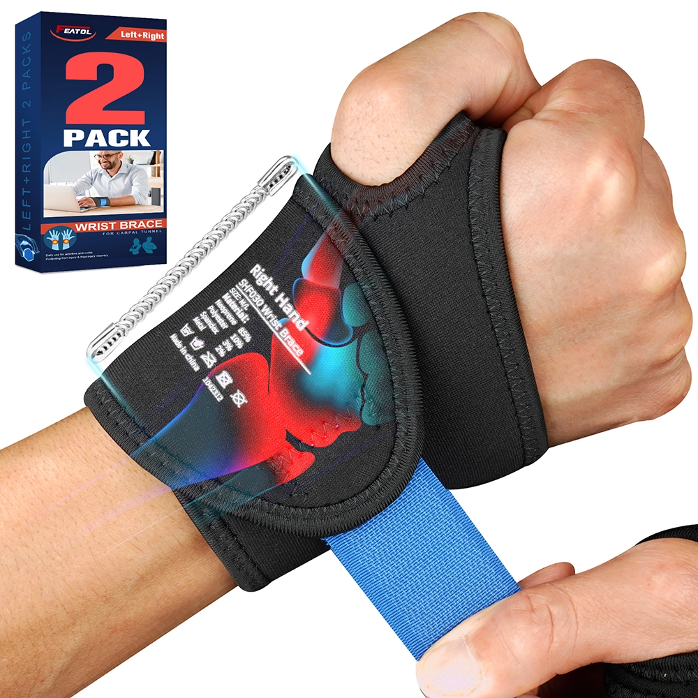 featol compression wrist wrap for gym or yoga