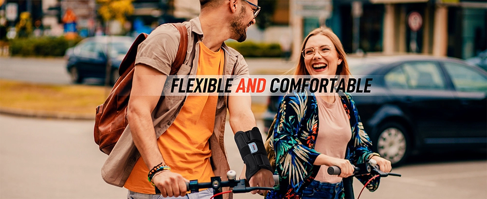 flexible and comfortable wrist brace for everyday support