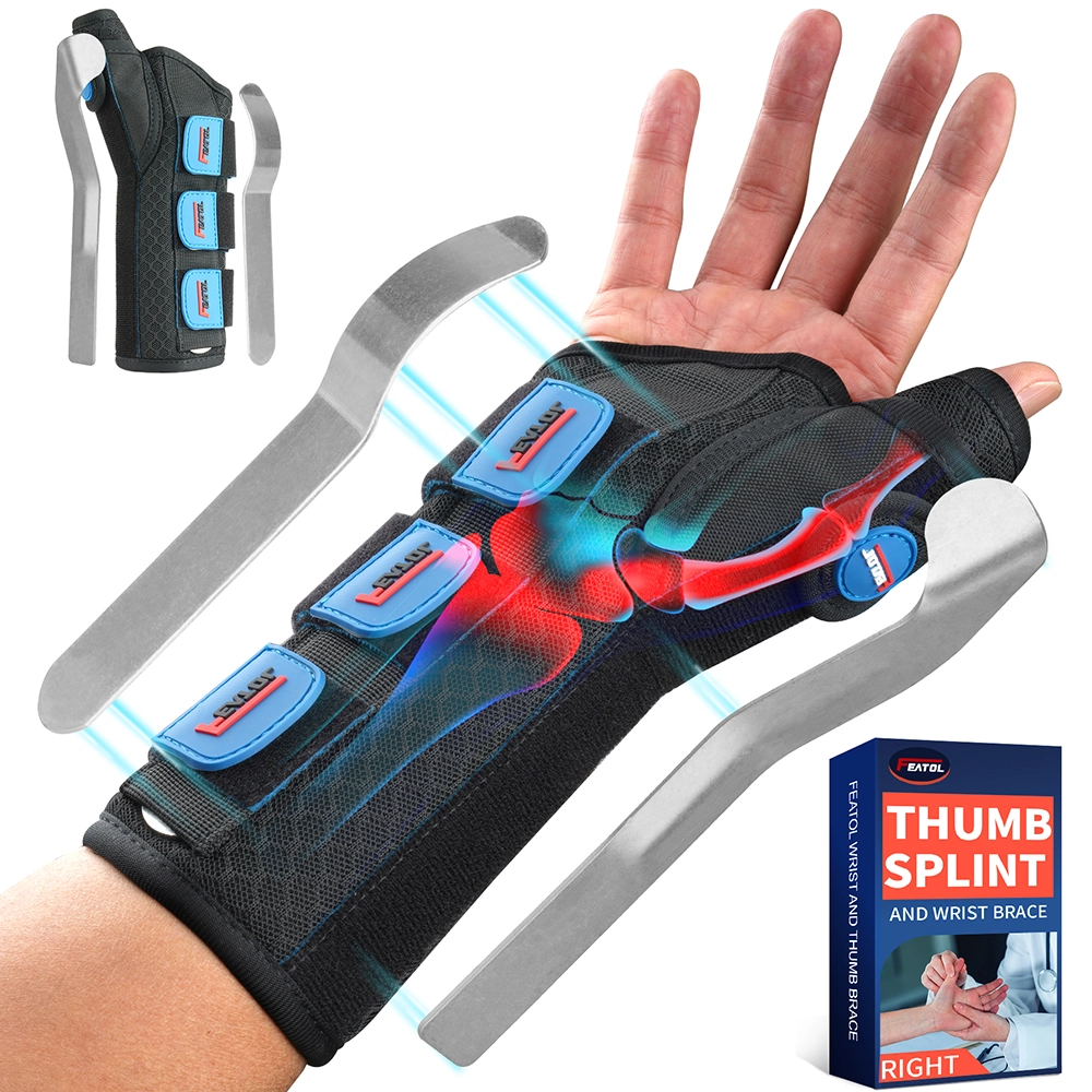 FEATOL thumb and wrist brace for De Quervain’s Tenosynovitis and wrist pain relief
