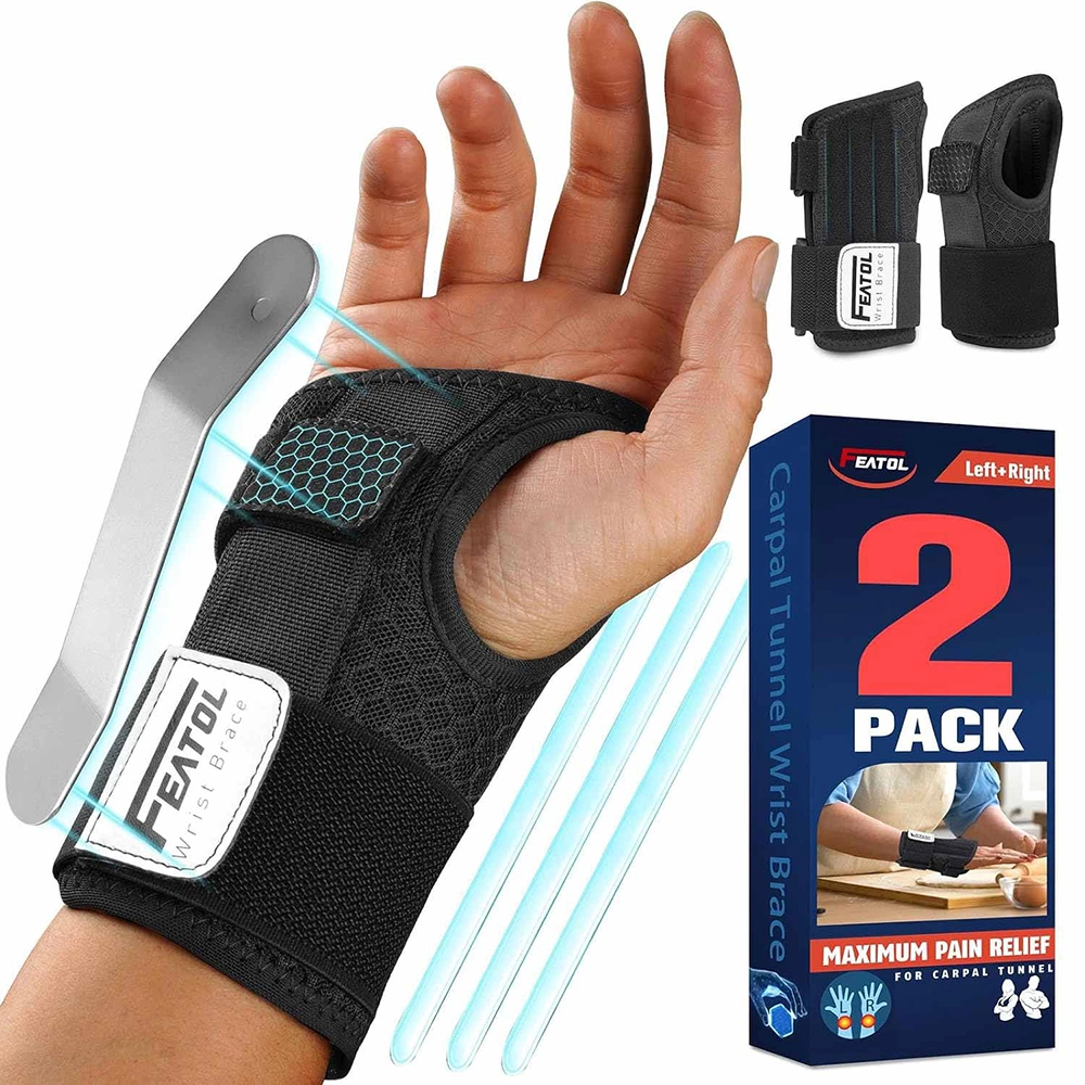 wrist brace for typing and daily tasks