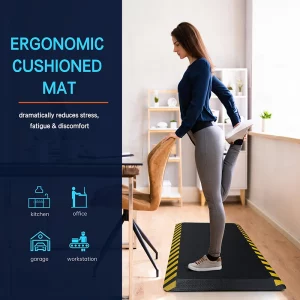 Standing Desk Anti Fatigue Mat for Kitchen and Office