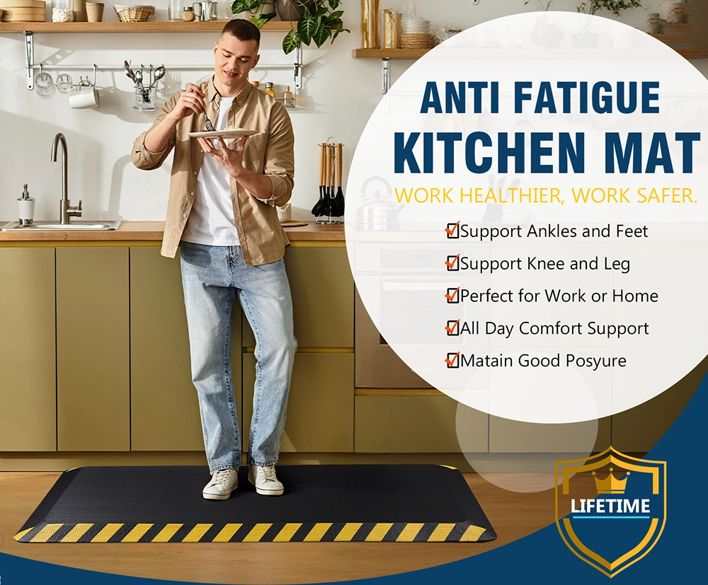 Anti Fatigue Kitchen Mat for Standing Comfort
