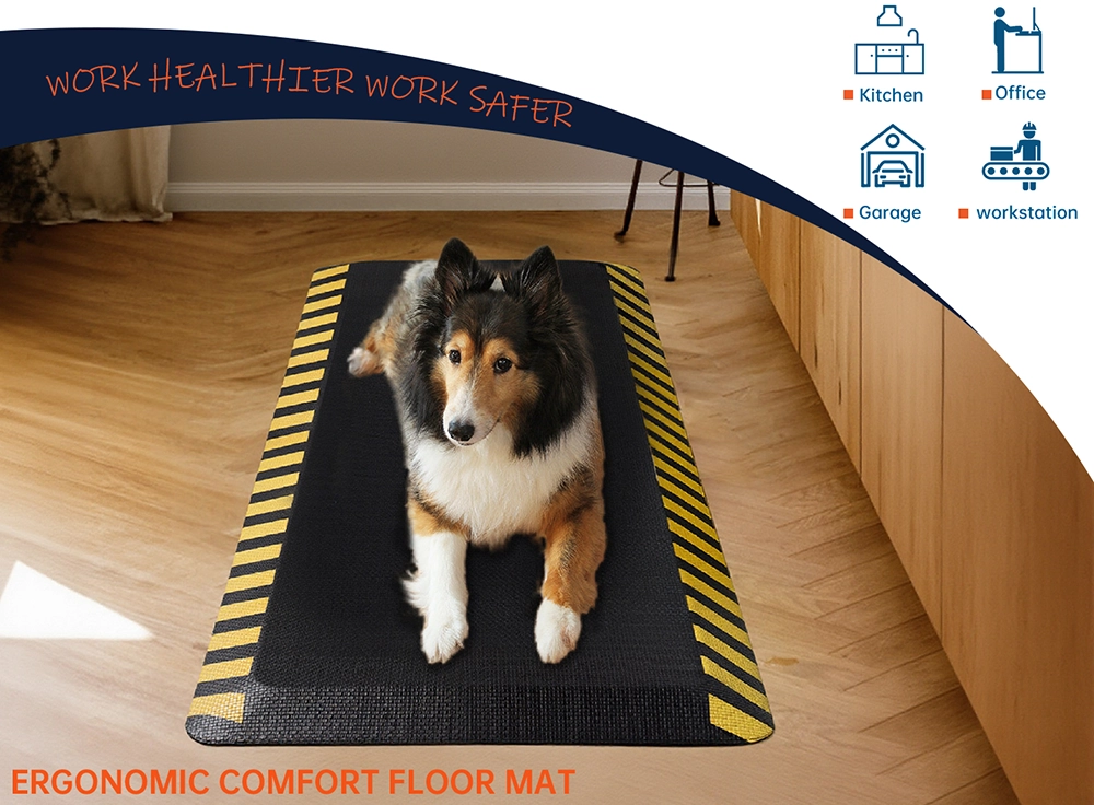 Memory Foam Anti Fatigue Mat for Kitchen and Workstations