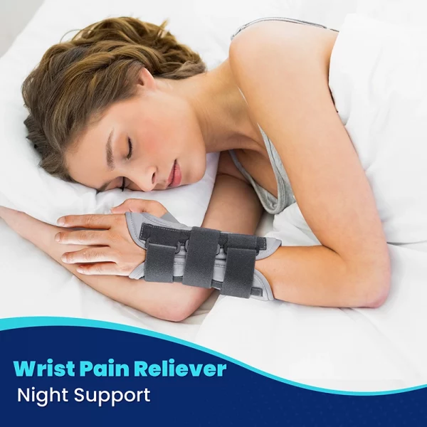 Night and Day Wrist Brace for Pain Relief and Support