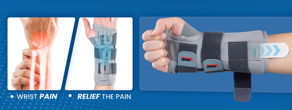 Strong wrist brace for pain relief and injury prevention