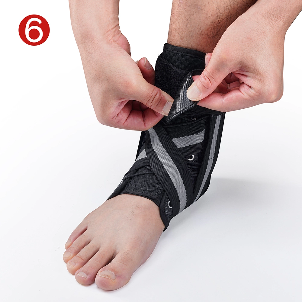 Step 6 - Secure the elastic strap for extra compression and support