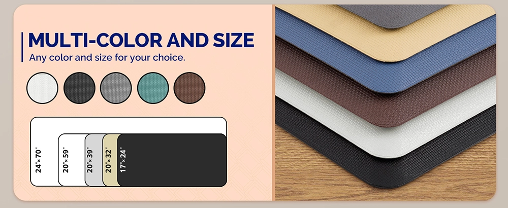 featol anti fatigue mats for standing available in multiple sizes gray