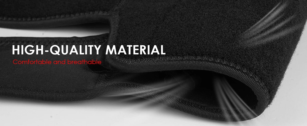 breathable comfortable upper arm brace material for all day and overnight use black